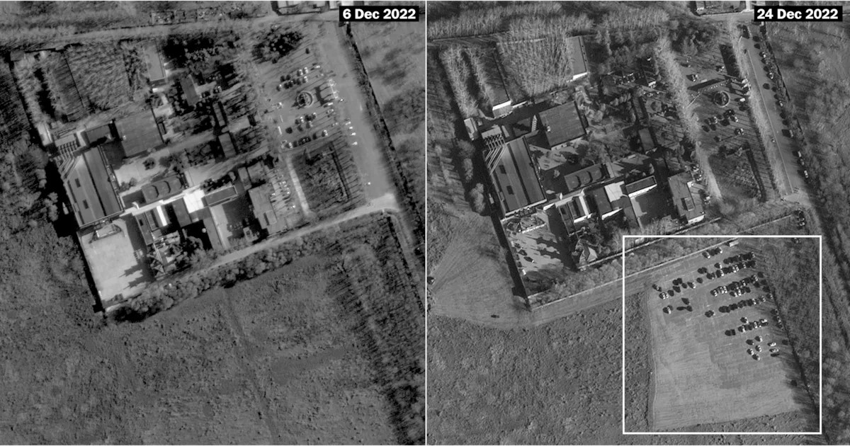 Imágenes satelitales muestran crematorios llenos en China tras rebrote por Covid