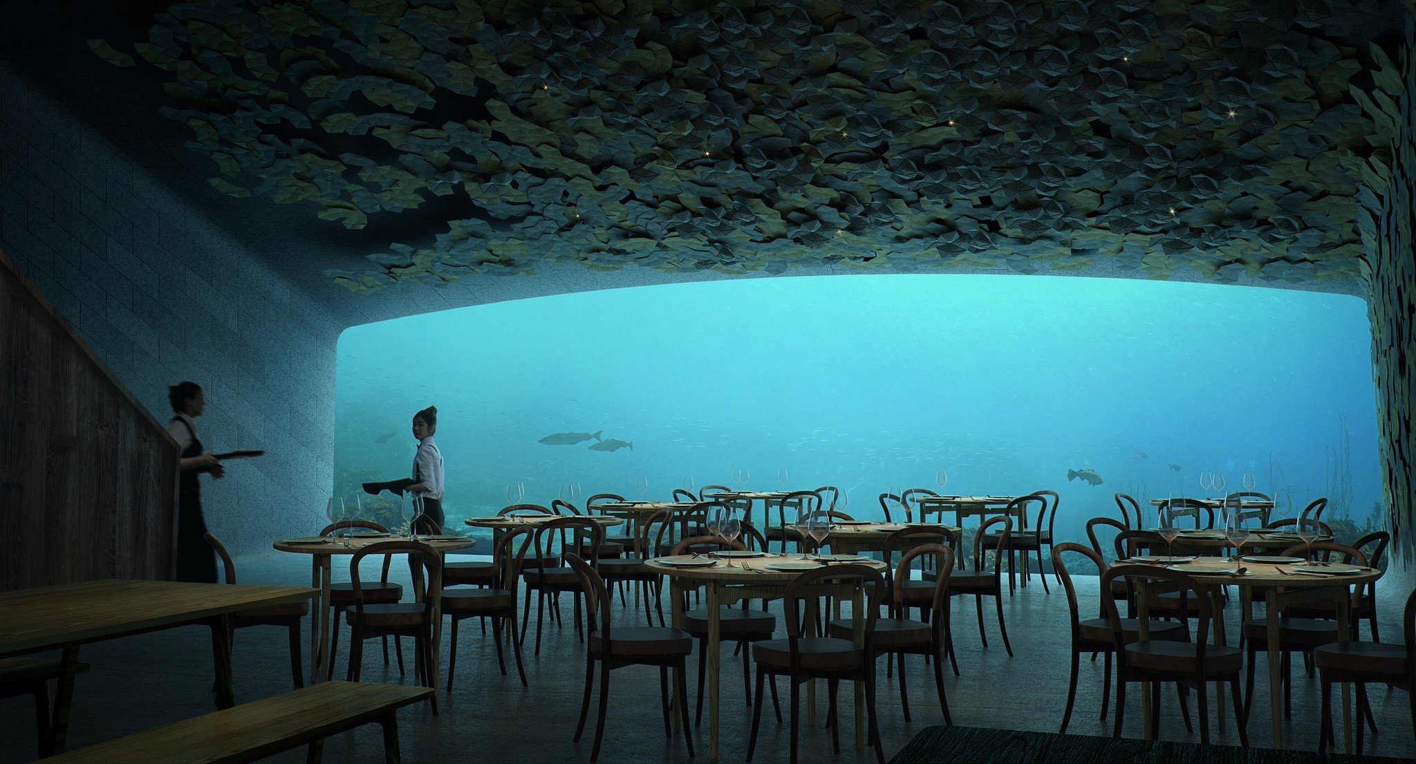 "Under", el nuevo restaurante bajo el mar