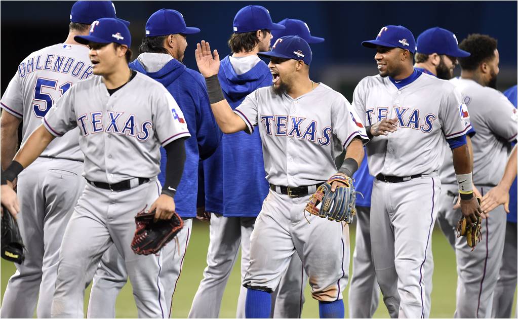 Rangers gana a Azulejos en 14 entradas 