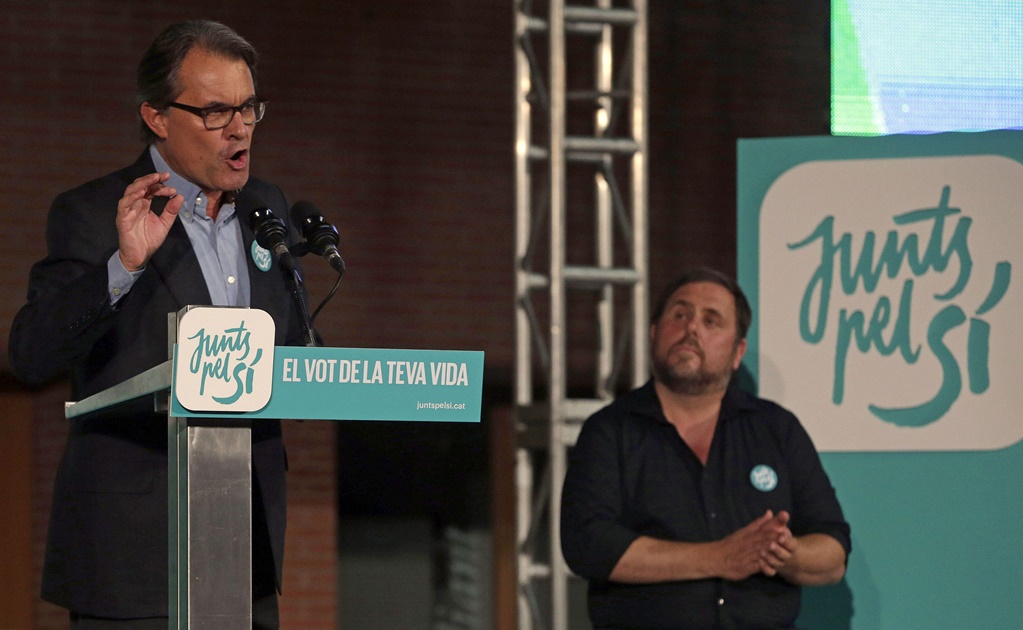 Artur Mas pide mayoría de votos por la independencia 