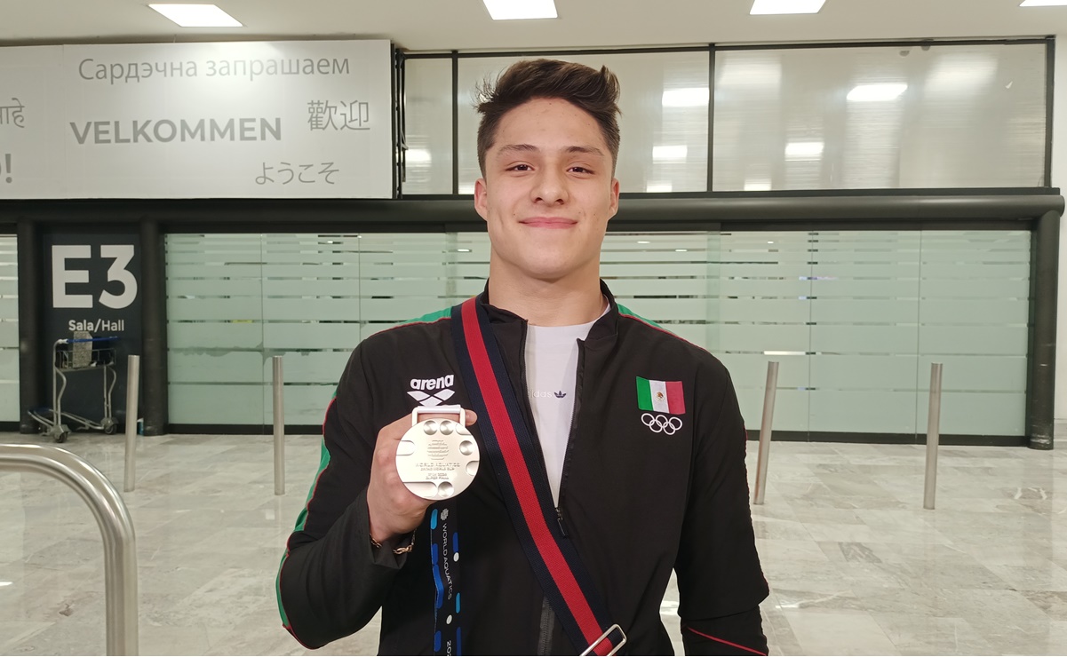 Osmar Olvera enfocado en buscar “la excelencia” para ganar el oro en los Juegos Olímpicos de París