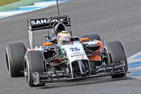 Buena vibra para ‘Checo’ y su equipo