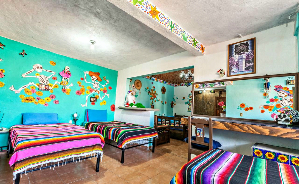 5 hostales bonitos y baratos en Guanajuato 