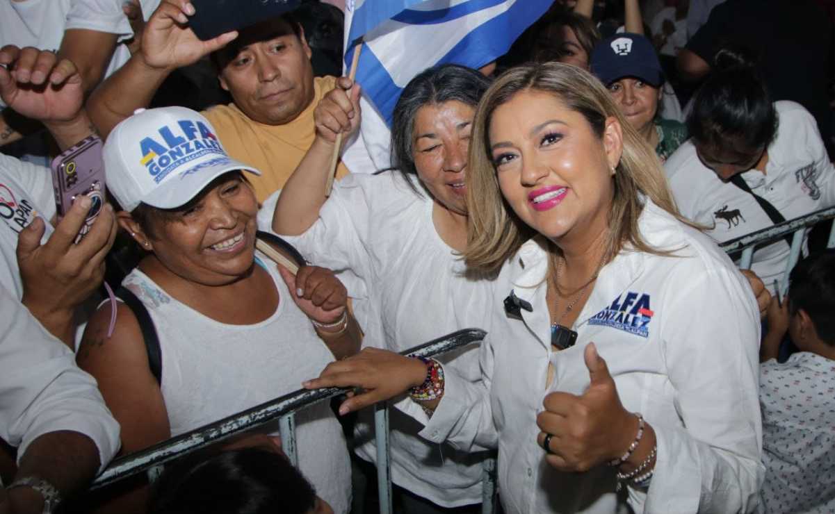 Alfa González pide salir a votar desde temprano y refrenda su compromiso a favor del progreso de Tlalpan