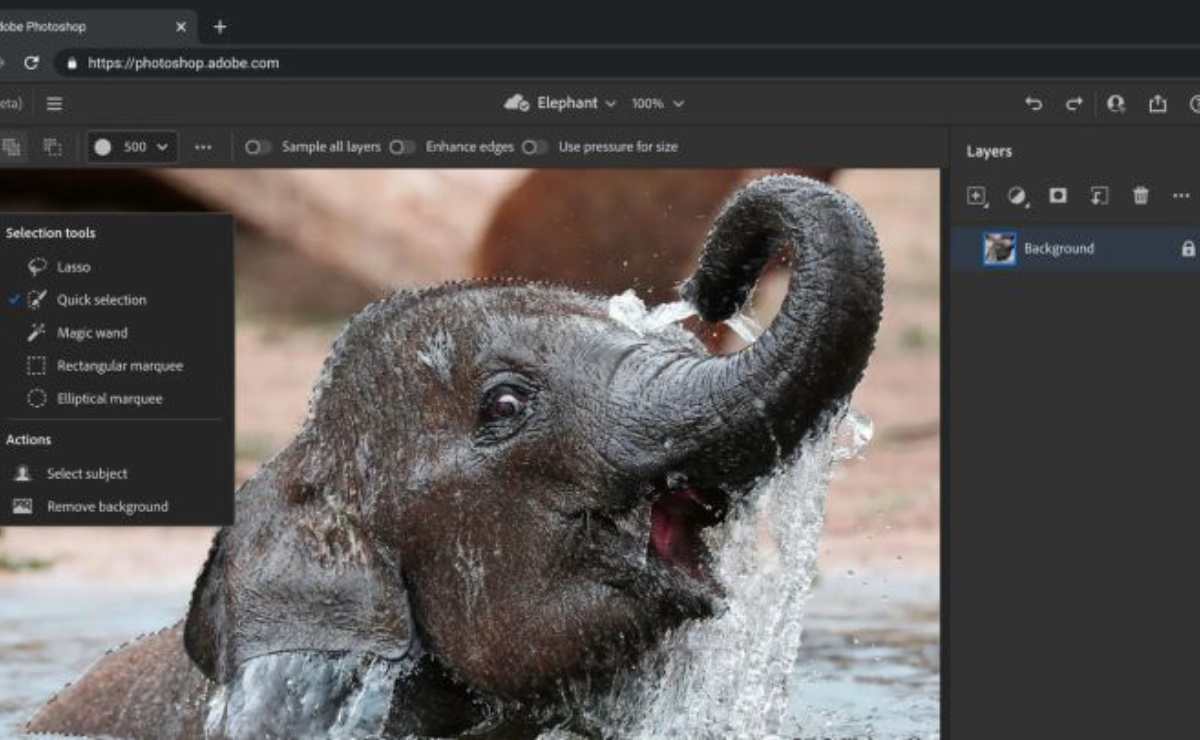 Adobe habilitará versión web de Photoshop 