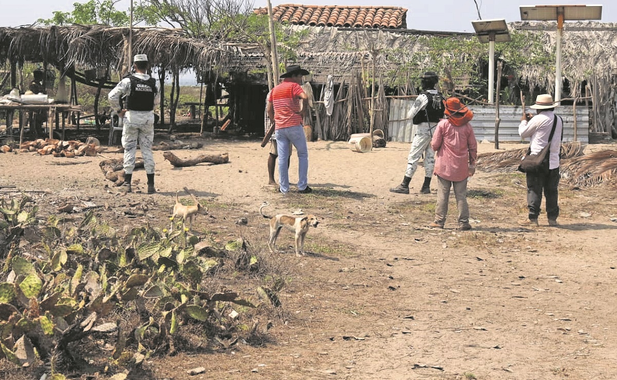 Pueblo fantasma, por temor al crimen organizado