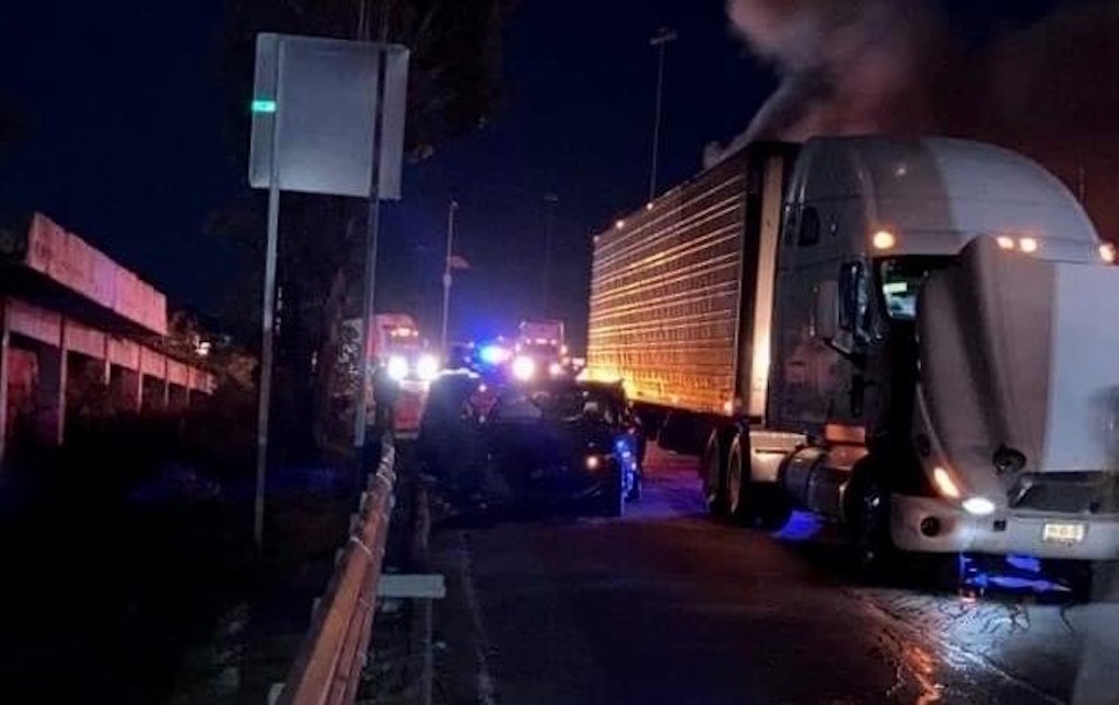 Cierre parcial en la autopista México-Querétaro, tras accidente