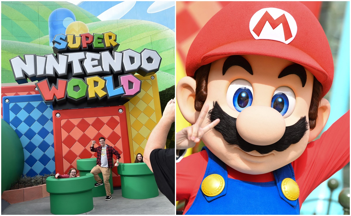 "¡Vamos allá, Hollywood!". El primer parque temático de 'Super Mario' abrirá en EU