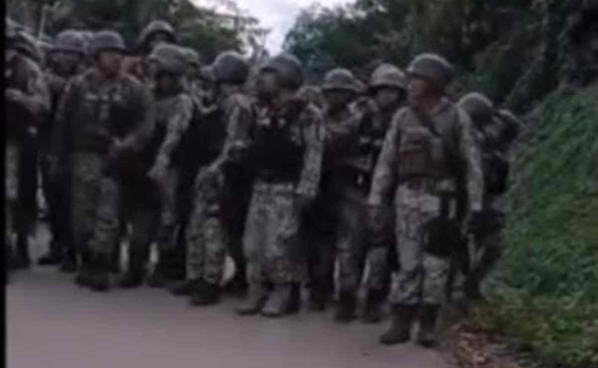 Criminales obligan a pobladores de la Sierra Madre de Chiapas a bloquear caminos para evitar paso de soldados