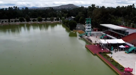 Invierten 16 mdp para rehabilitar pista de Remo y Canotaje de Xochimilco