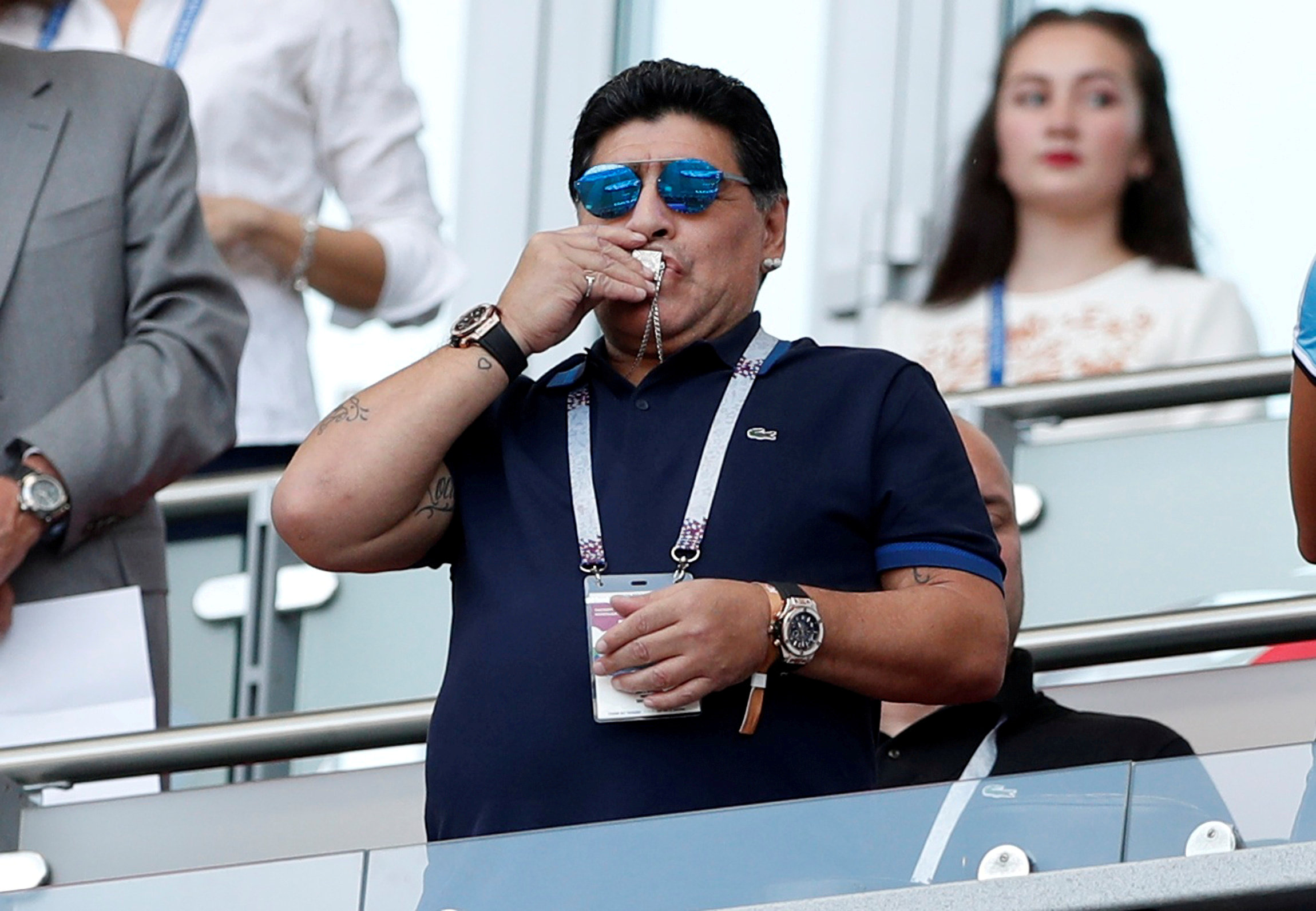 Maradona no dejará la presidencia de club bielorruso