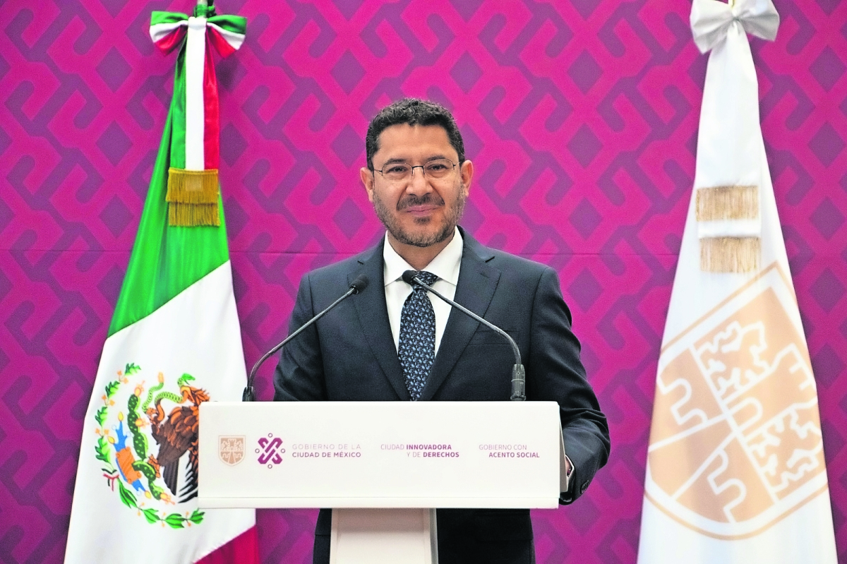 Martí Batres ofrece seguridad a candidatos que contenderán en las elecciones en la CDMX