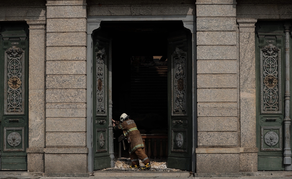 Museo Nacional de Brasil estaba frágil en materia de seguridad