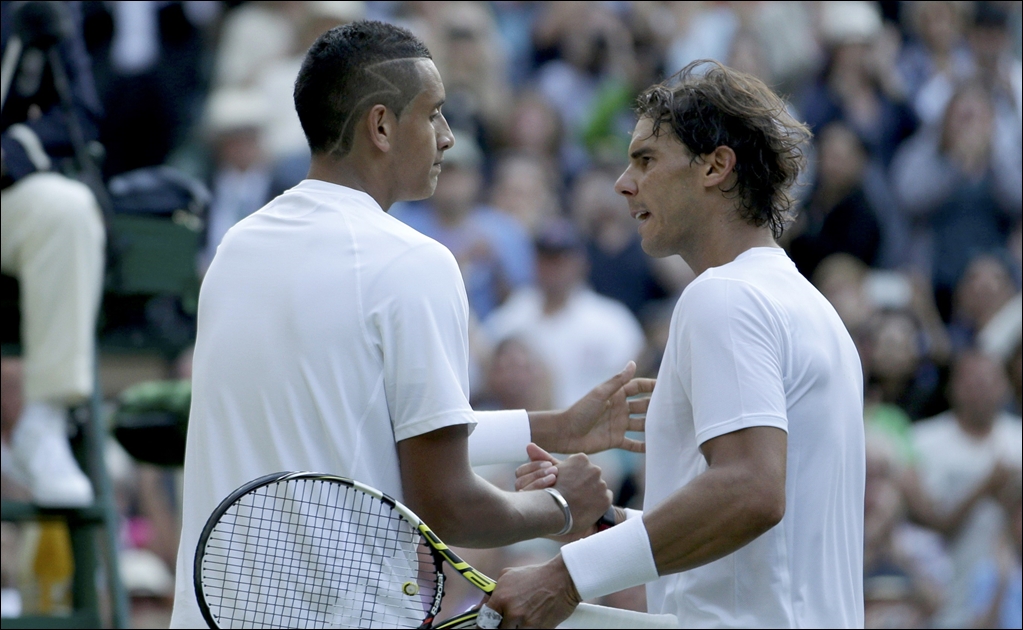 El “acalorado” duelo que tendrá Nadal contra Kyrgios en Wimbledon