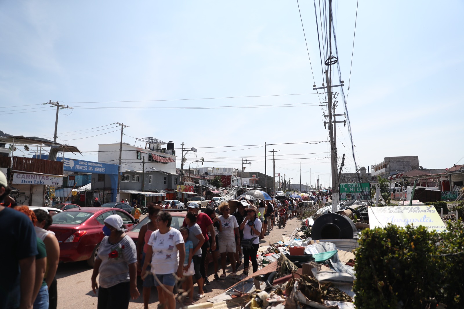 Acapulco tiene 40% de restablecimiento de electricidad; mañana estará al 100%: CFE 