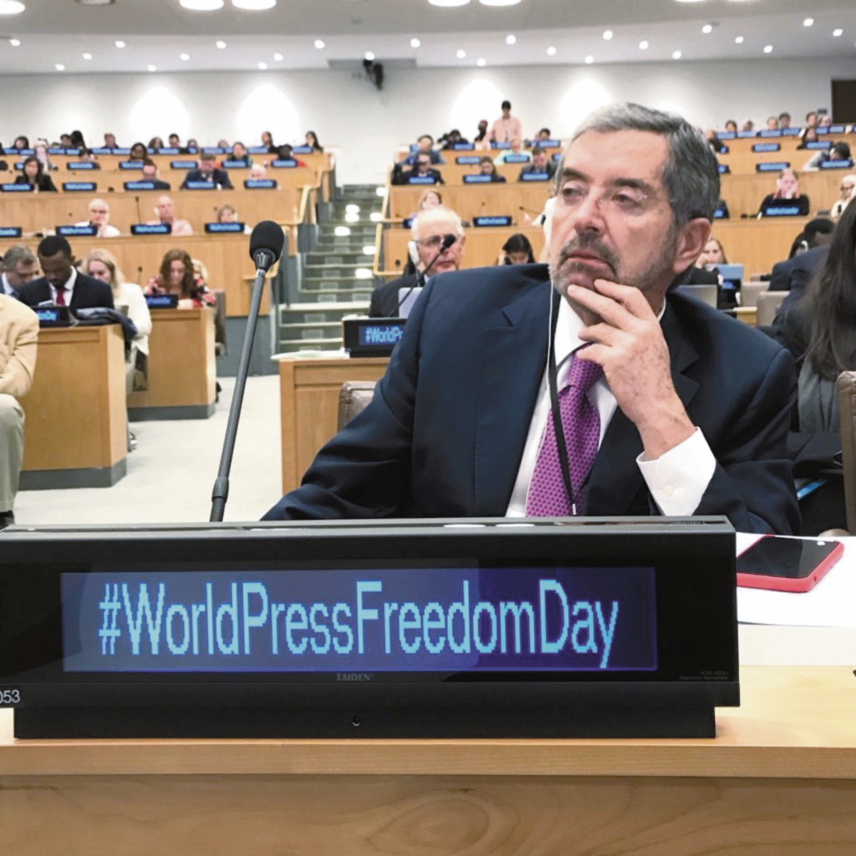 En ONU, México se une a grupo pro prensa libre