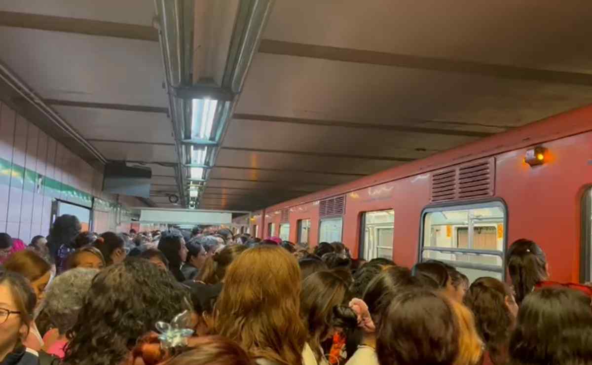 Por un tenedor detienen servicio en la Línea B del Metro de la CDMX