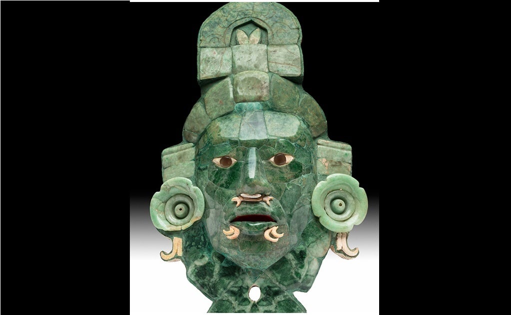 Exhibirán en Campeche, La Máscara de Calakmul, la joya de jade  