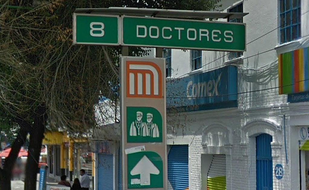 Mujer muere arrollada por un convoy en Metro Doctores