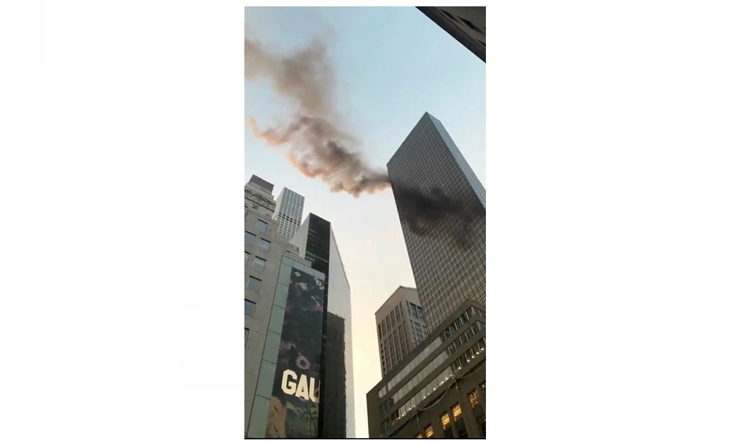 Se registra incendio en la Torre Trump en Nueva York