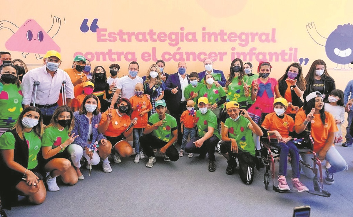 Alfaro anuncia apoyos para niños con cáncer en Jalisco
