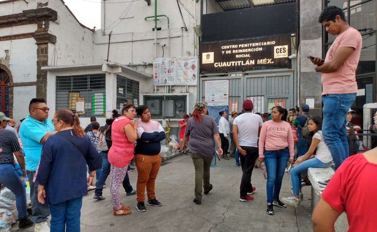 Presos intentan amotinarse en penal de Cuautitlán; exigen atención médica y condiciones sanitarias  