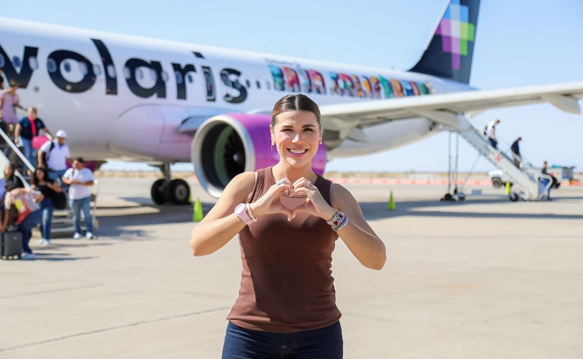 Marina del Pilar Ávila anuncia nuevo vuelo entre Tijuana y Las Vegas