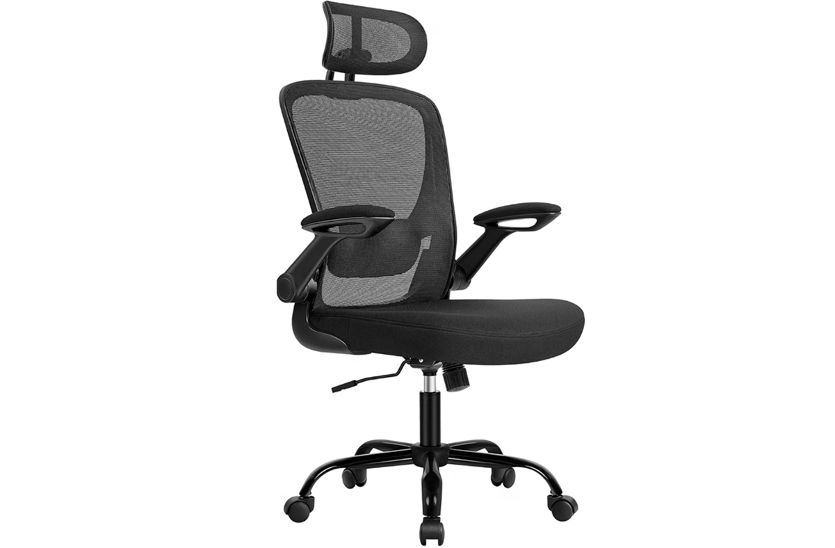 SONGMICS Silla de Oficina Ergonómica