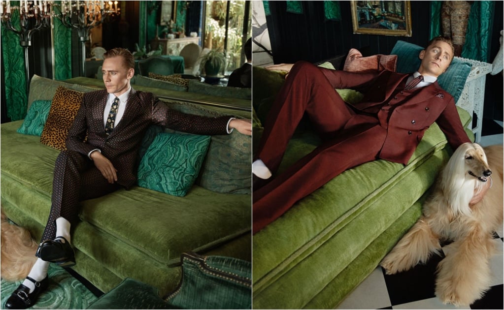 Tom Hiddleston, imagen de la nueva campaña de Gucci