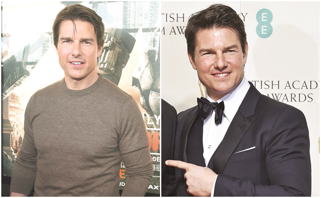 Sorprende rostro de Tom Cruise