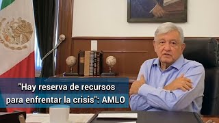 "No hemos permitido la corrupción y no hay lujos; tenemos ahorros": AMLO