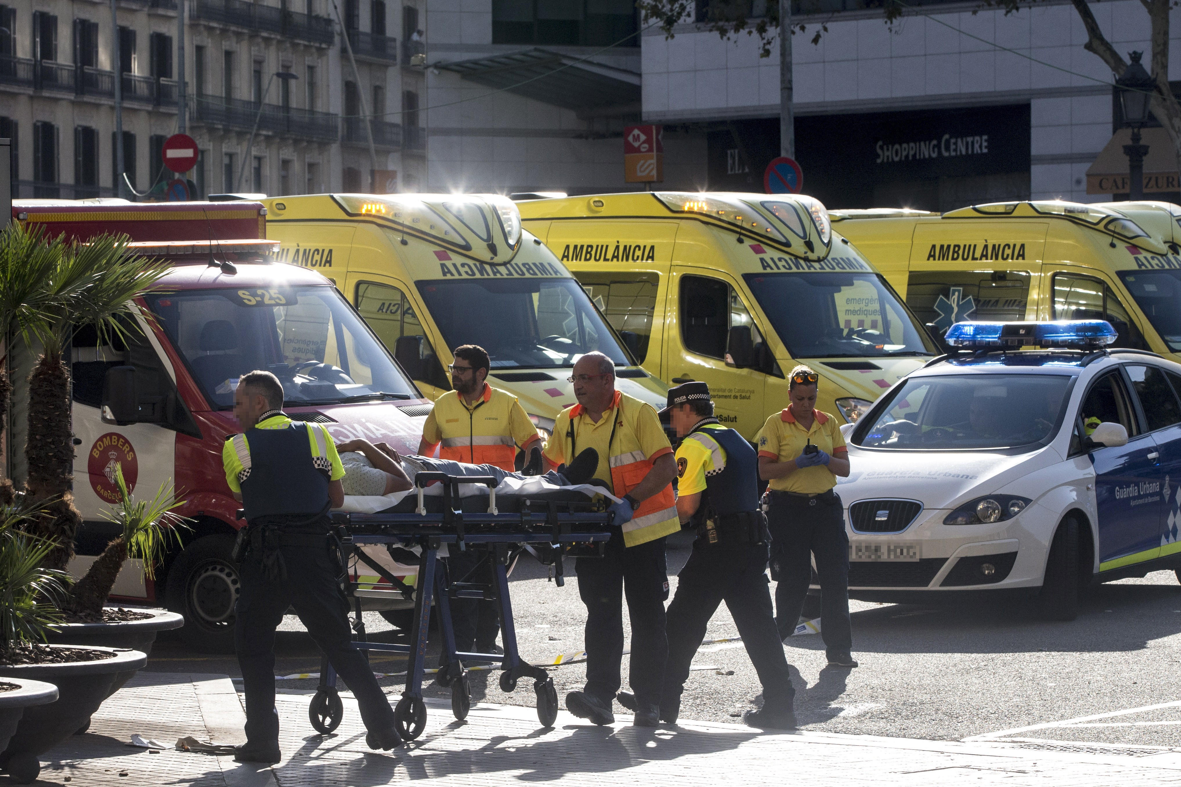 Policía confirma 13 muertos y 50 heridos por atentado en Barcelona