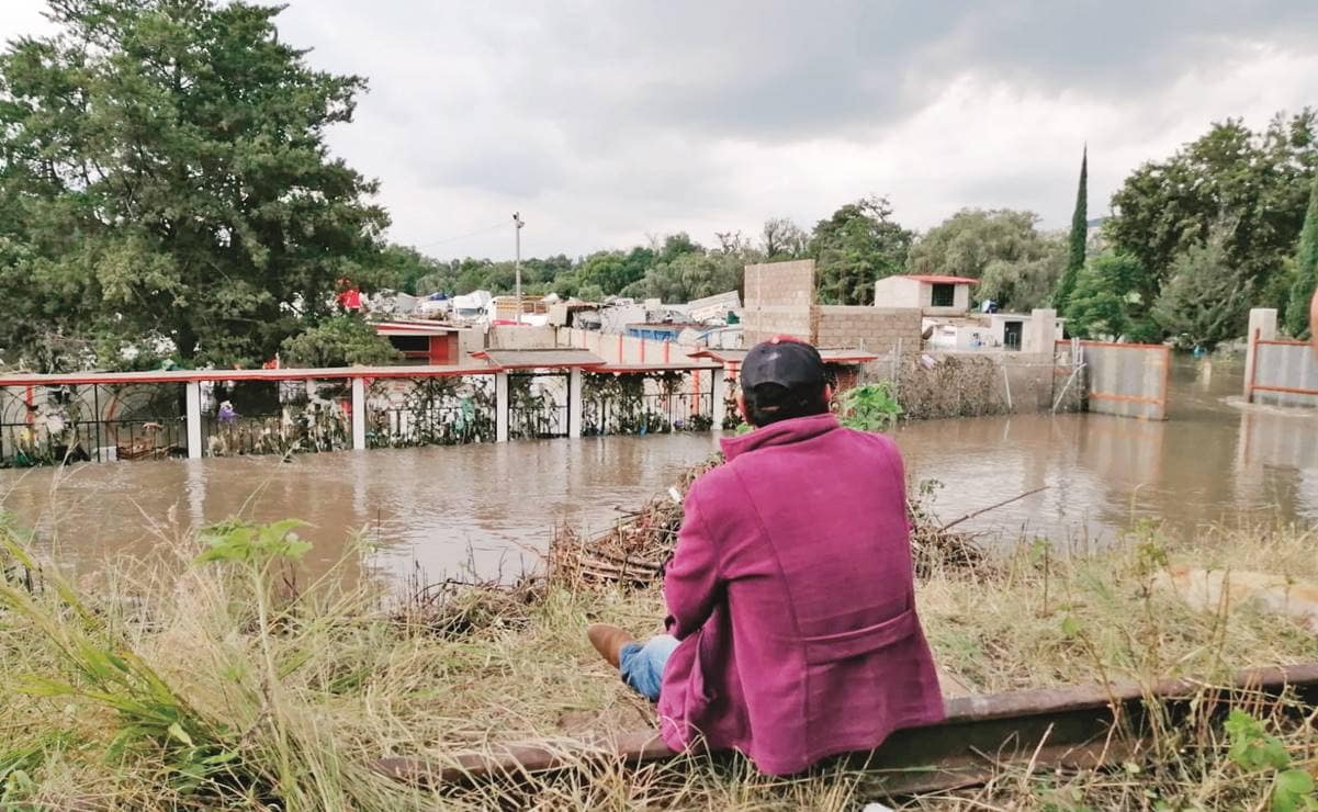 Inundación en Tula: "Sólo nos quedó lo que traemos puesto"