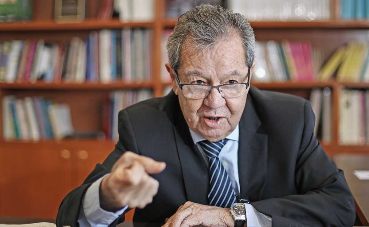 Muñoz Ledo llama a Monreal y Ebrard a formar corriente democrática: "de corcholatas solo se degradan", dice