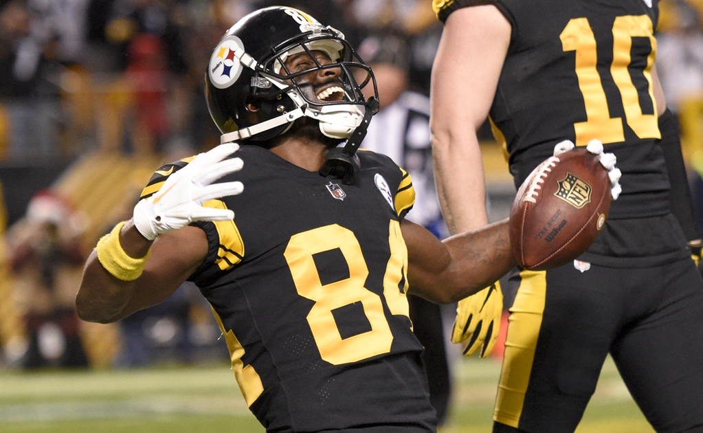 Antonio Brown en duda para el juego ante Bengals