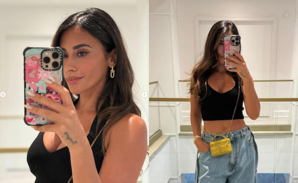 Antonela Roccuzzo y el impresionante vestido de espalda baja con el que enamoró en Instagram. Foto: Instagram