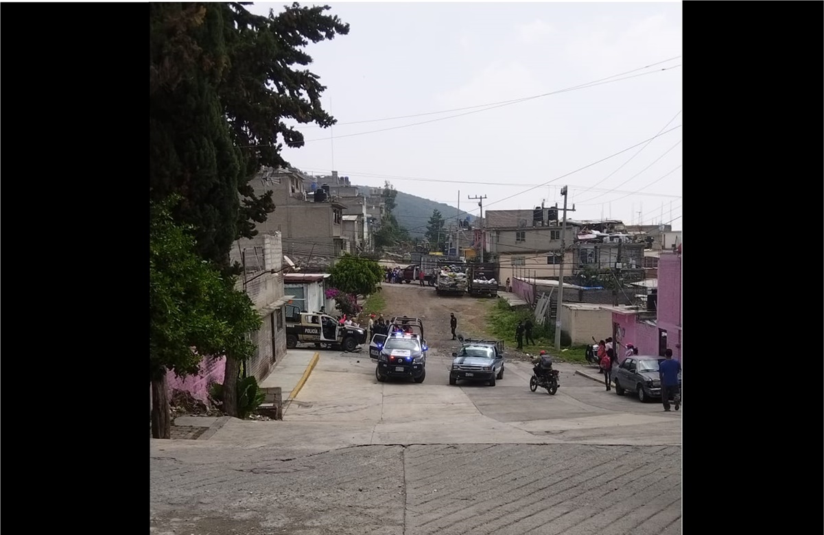 Persecución de presuntos ladrones desata balacera en Santa Clara Ecatepec 