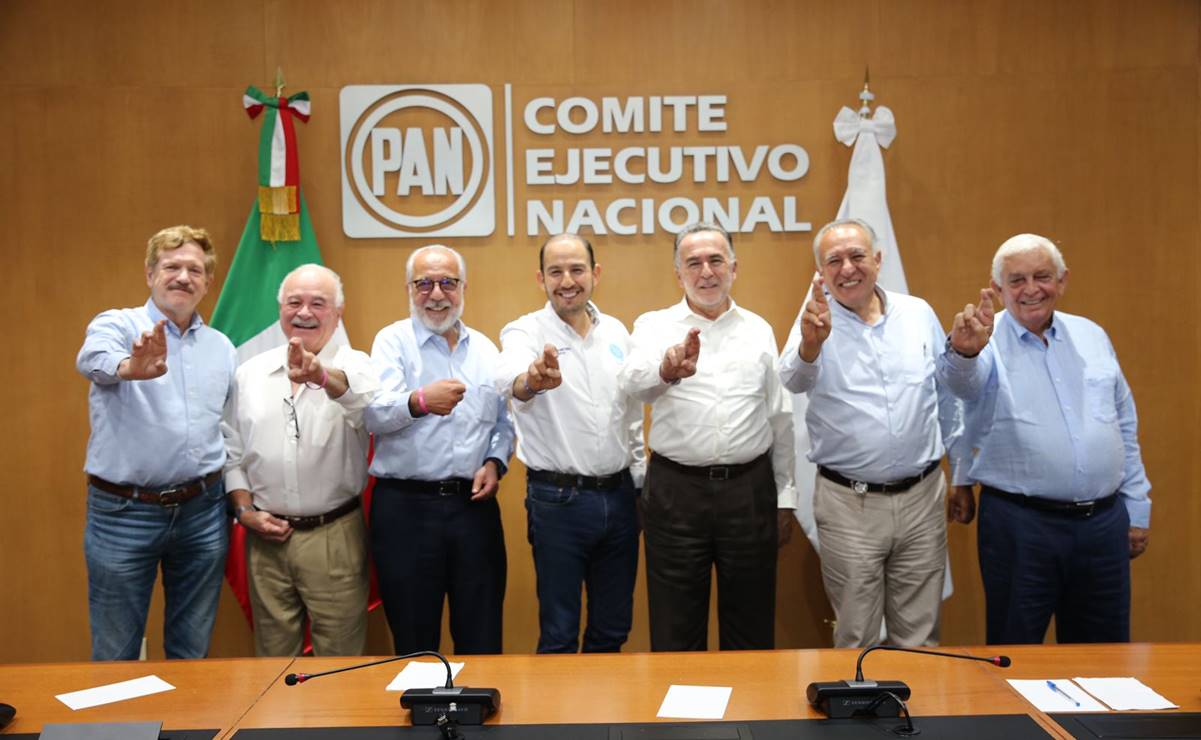Exgobernadores del PAN cierran filas con Xóchitl Gálvez