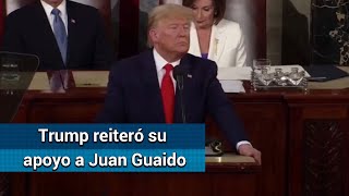 De Maduro a Soleimani: las 10 frases de Trump en su discurso del Estado de la Unión