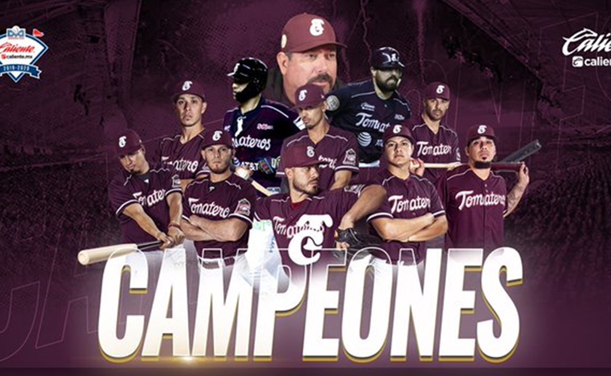 Tomateros, campeones de la Liga Mexicana del Pacífico