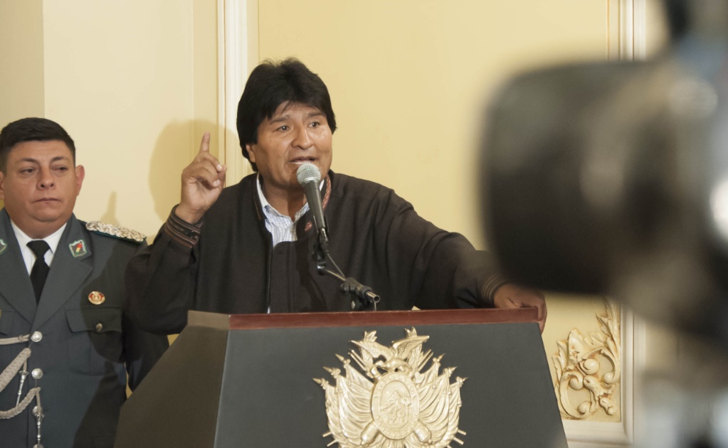 EU financia campaña contra mi reelección: Evo Morales