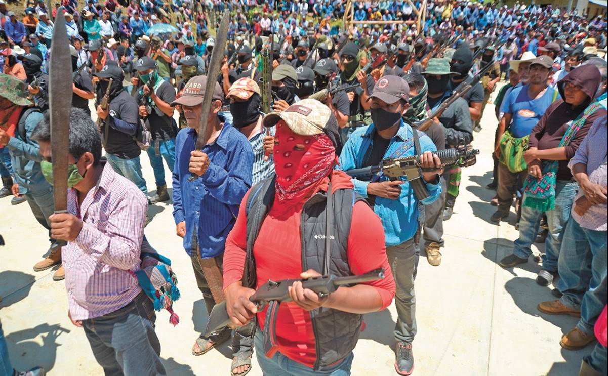 "Nos levantamos en contra de los sicarios"; así se presentó al grupo de autodefensas de Los Machetes