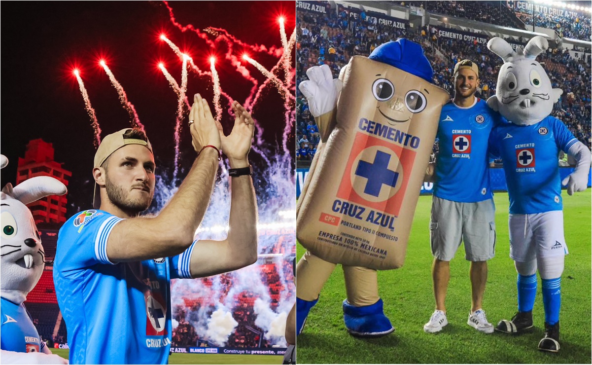 Santiago Giménez, Luis Romo y Jorge Sánchez asisten al debut de Cruz Azul en el Apertura 2024 