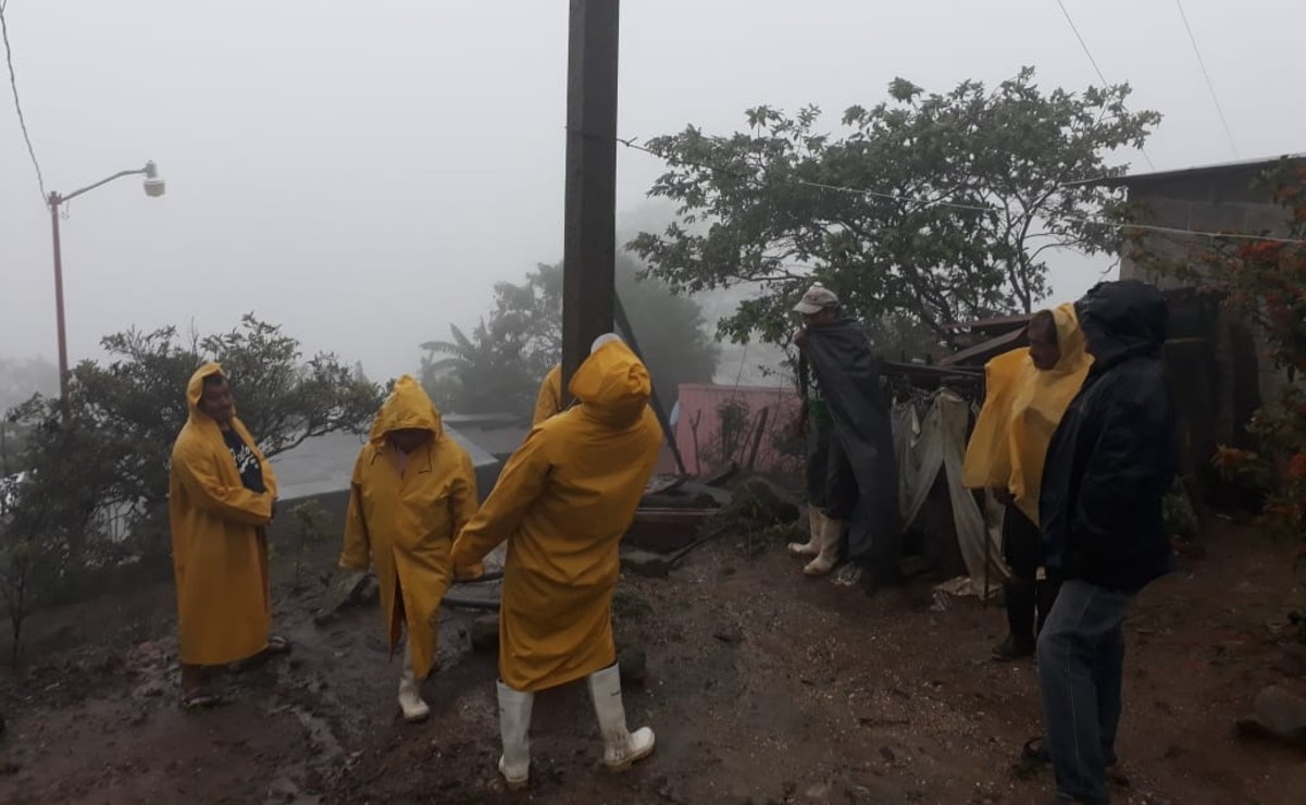 Tormenta tropical Cristóbal deja daños en 9 municipios de Chiapas