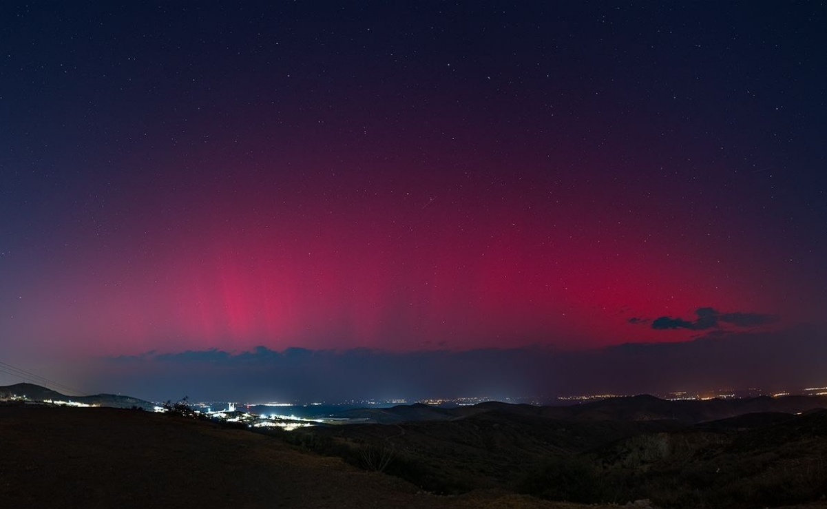 Se presencian auroras boreales ahora en México, captan una en Zacatecas