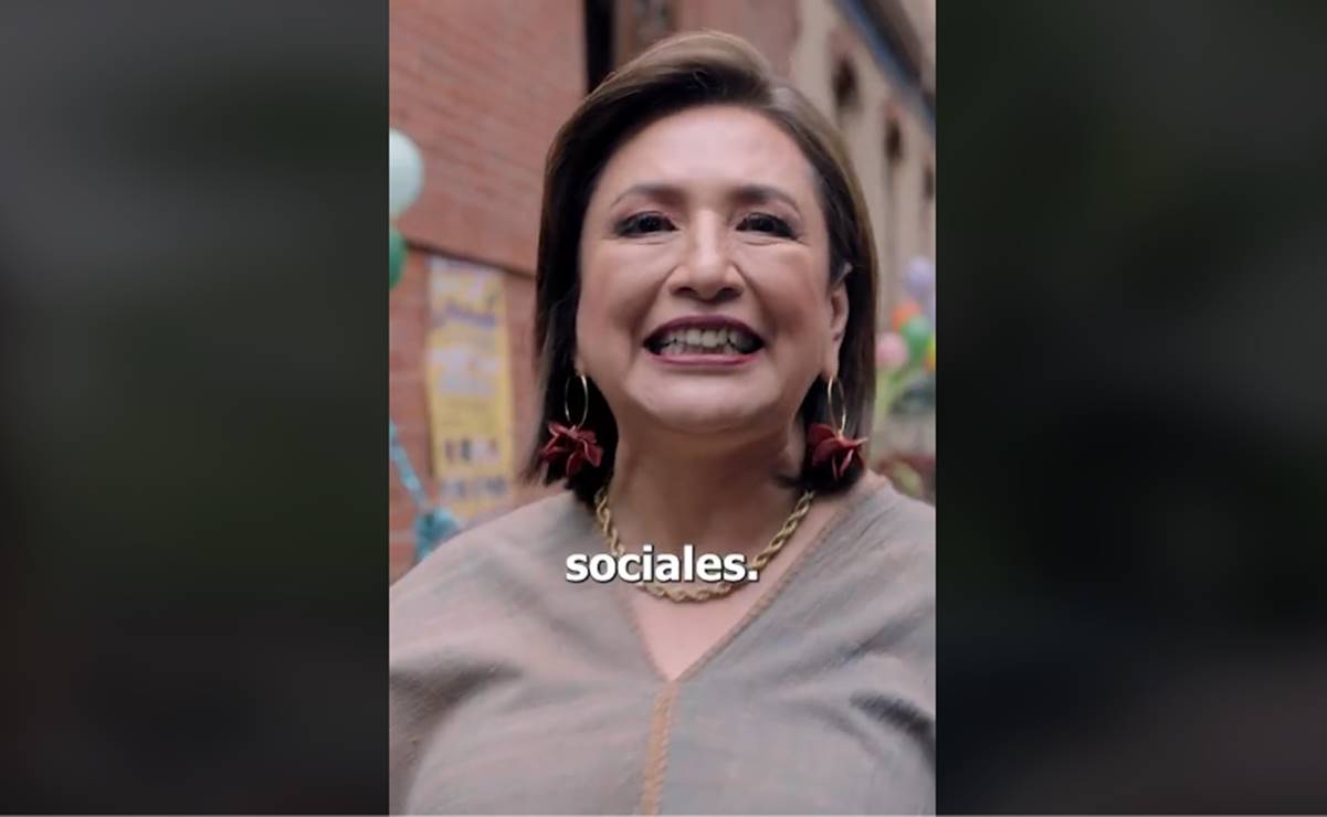 Con video en TikTok, Xóchitl Gálvez reitera que está a favor de los programas sociales
