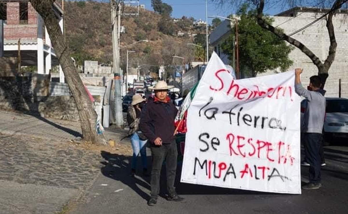 "No robamos, no mentimos", dice Sheinbaum ante protestas del Frente Cultural Por la Defensa de Milpa Alta