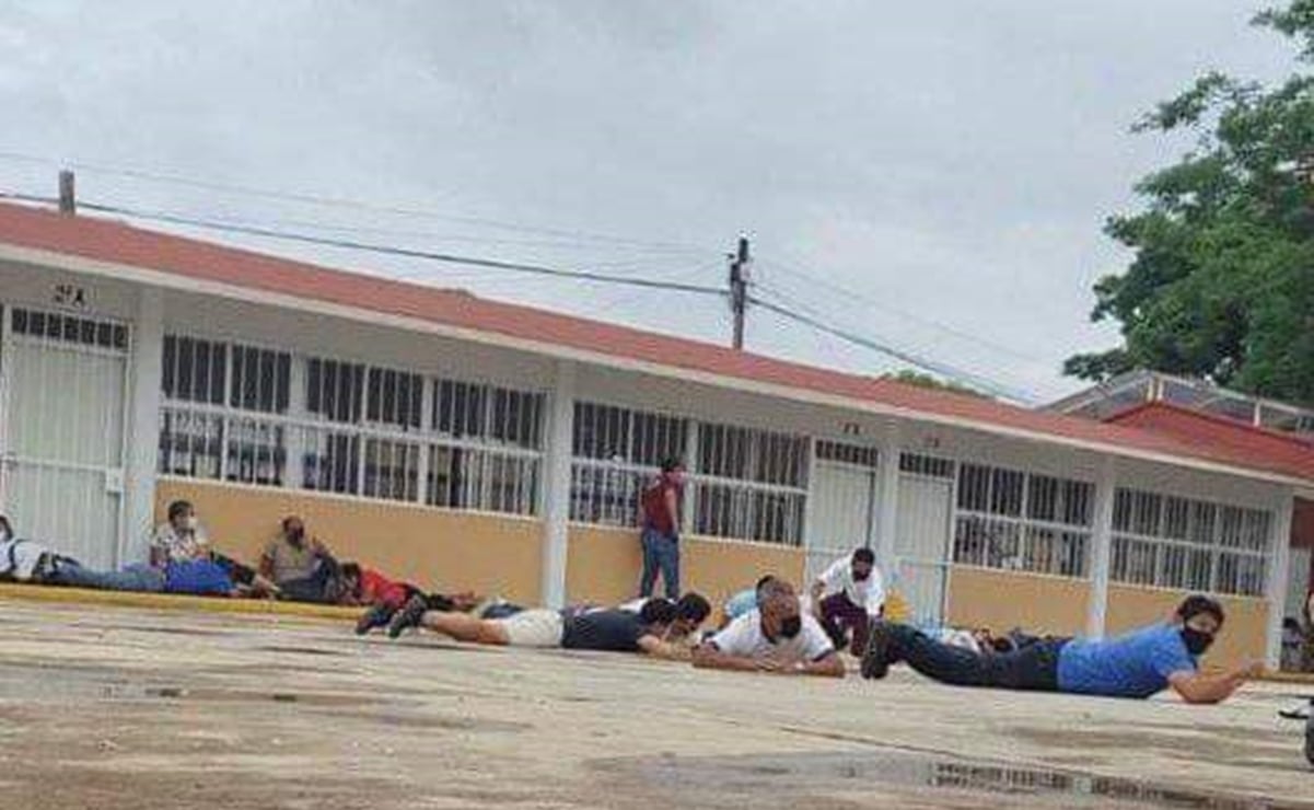 Grupo armado roba boletas en Lagunas, Oaxaca; funcionarios de casilla terminan pecho-tierra