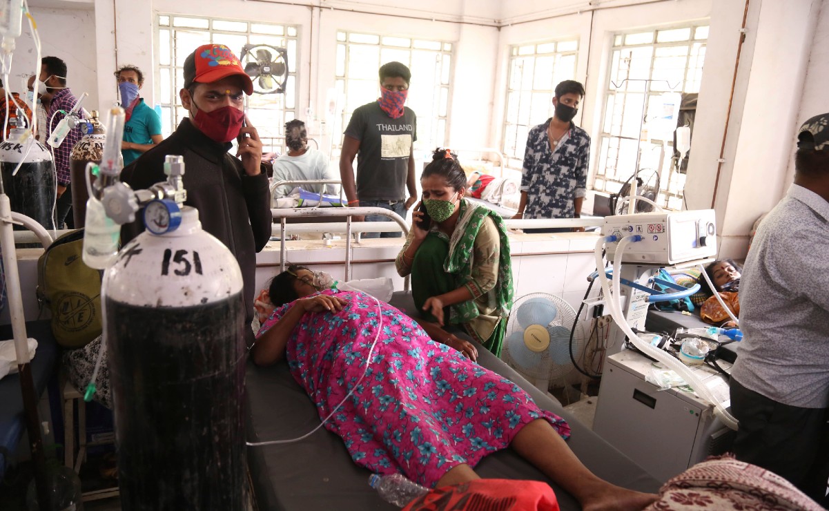 Mueren 22 pacientes con Covid en India al cortarse el suministro de oxígeno