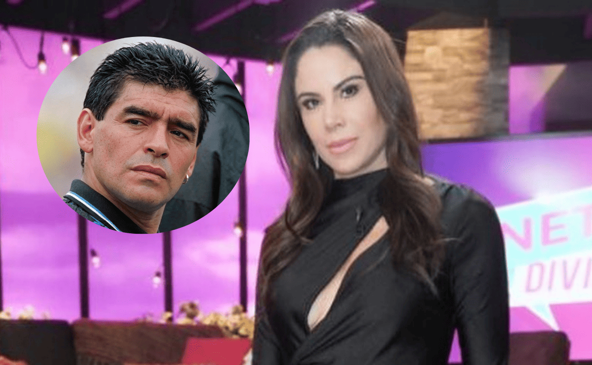 Lo que Paola Rojas confesó sobre su incómodo encuentro con Diego Maradona
